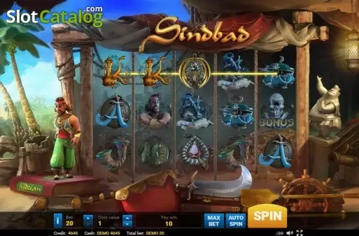 Скрин4. Sindbad (Evoplay) слот