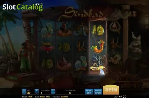 Скрин5. Sindbad (Evoplay) слот
