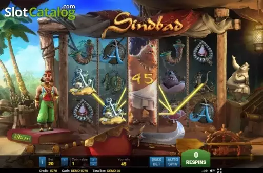 Скрин6. Sindbad (Evoplay) слот