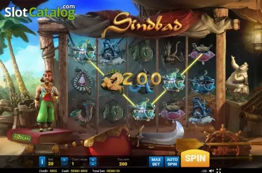 Скрин7. Sindbad (Evoplay) слот