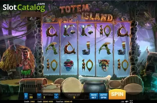 Скрин2. Totem Island слот
