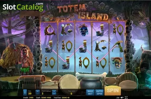 Скрин3. Totem Island слот