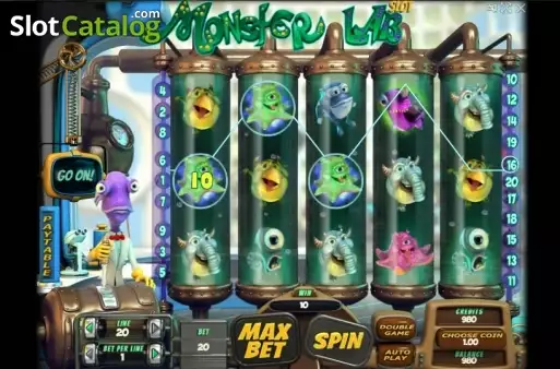 Скрин3. Monster Lab слот