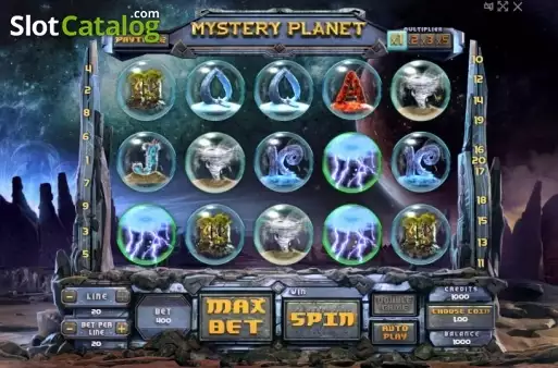 Скрин2. Mystery Planet слот