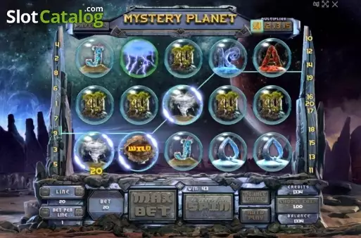 Скрин4. Mystery Planet слот