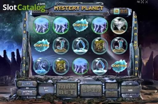 Скрин6. Mystery Planet слот