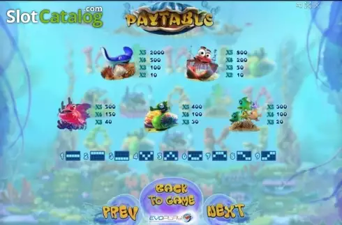 Скрин6. Dolphins Treasure слот