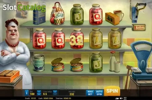 Скрин3. USSR Grocery слот