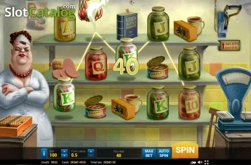 Скрин5. USSR Grocery слот