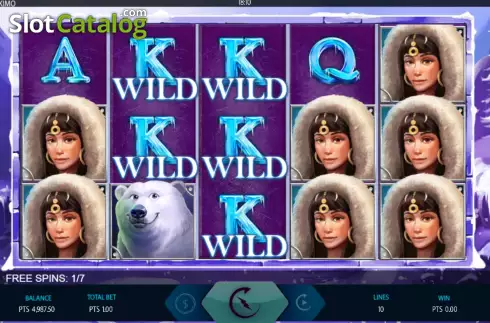 Скрин7. Book of Eskimo слот