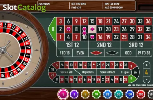 Скрин3. Titan Roulette Deluxe слот