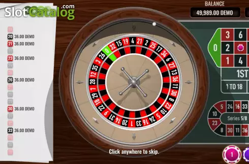 Скрин4. Titan Roulette Deluxe слот