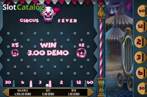 Скрин7. Circus Fever слот