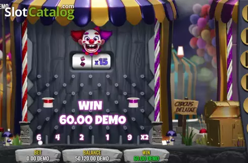 Скрин6. Circus Fever Deluxe слот