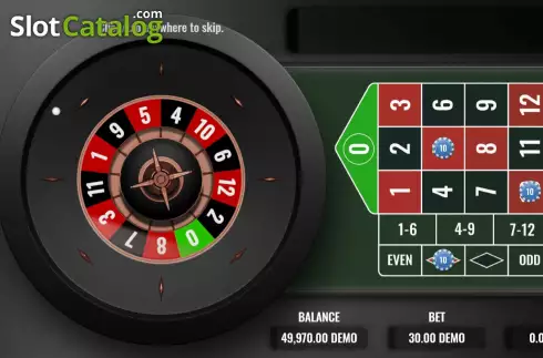Скрин4. Mini Power Roulette слот