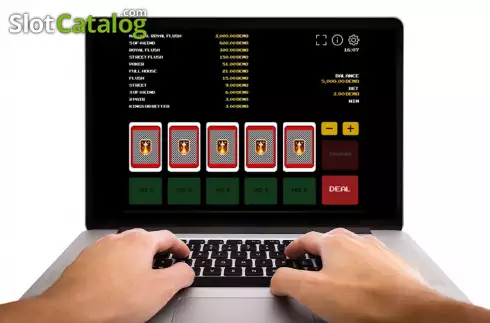 Скрин2. Diamond Joker Poker слот