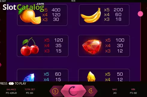 Скрин7. Odd One Out слот