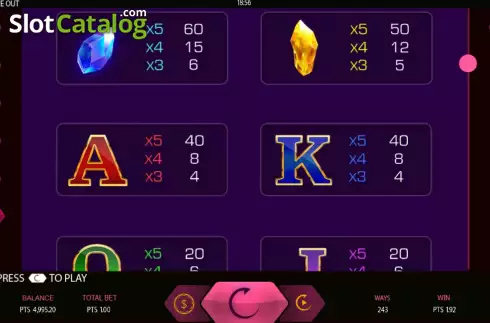 Скрин8. Odd One Out слот