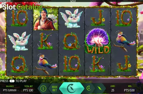Скрин2. Fairy in Wonderland слот