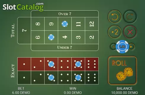 Скрин4. Titan Dice слот
