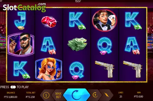 Скрин2. Casino Heist слот
