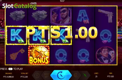 Скрин3. Casino Heist слот