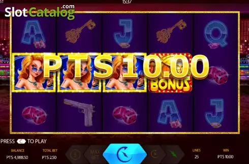Скрин4. Casino Heist слот
