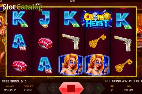 Скрин7. Casino Heist слот