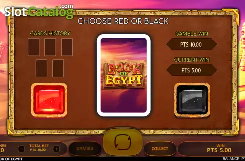Скрин5. Book of Egypt (Expanse Studios) слот