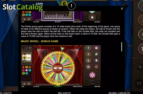 Скрин8. Magic Wheel (Expanse Studios) слот