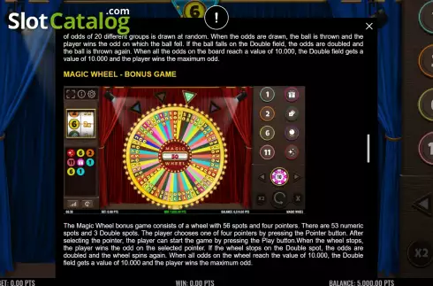 Скрин9. Magic Wheel (Expanse Studios) слот