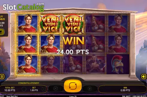 Скрин4. Veni Vidi Vici слот