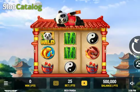Скрин2. Rich Panda (Expanse Studios) слот