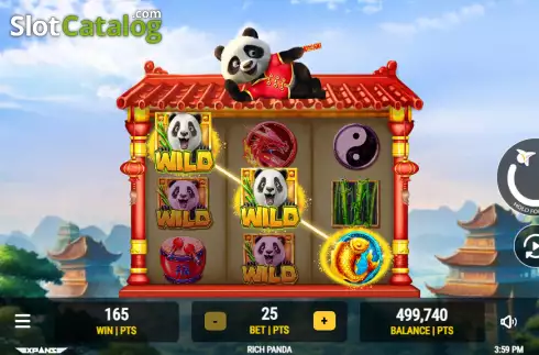 Скрин3. Rich Panda (Expanse Studios) слот