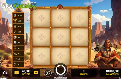 Скрин2. Wild West Spirit слот