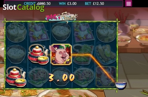 Скрин3. Pig's Feast слот