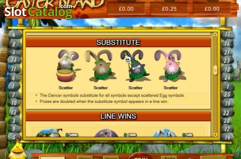 Скрин5. Easter Island (Eyecon) слот
