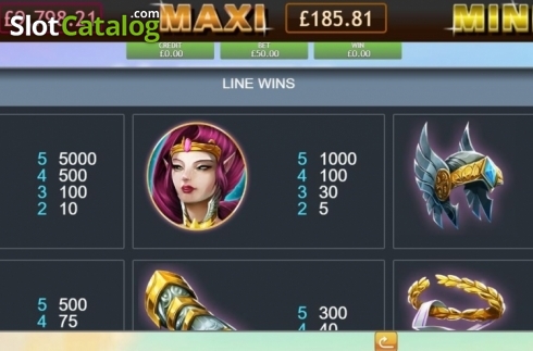 Скрин6. Fae Legend Warrior Jackpot слот
