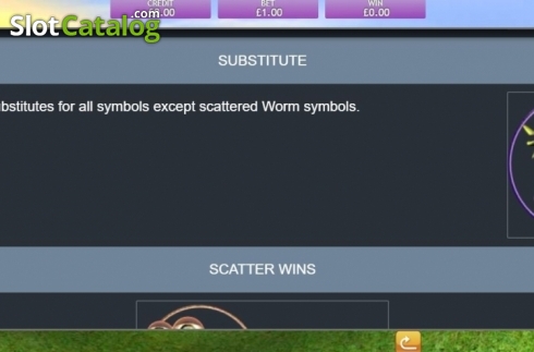 Скрин4. Gets the Worm слот
