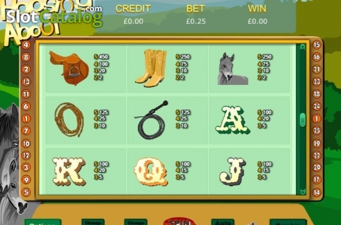 Скрин6. Horsing About слот