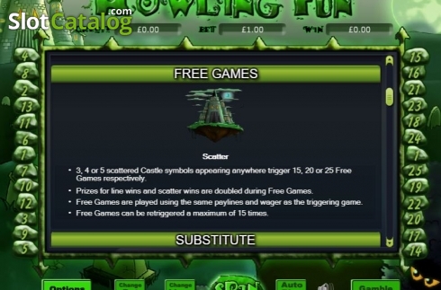 Скрин4. Howling Fun слот