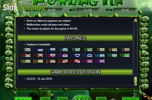 Скрин9. Howling Fun слот