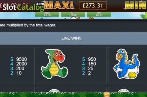 Скрин6. Jurassic Juniors Jackpot слот