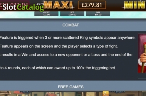 Скрин3. Kingdom of Cash Jackpot слот
