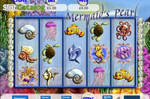 Скрин2. Mermaid's Pearl (Eyecon) слот