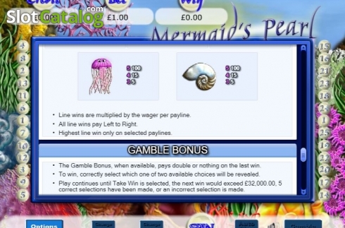 Скрин9. Mermaid's Pearl (Eyecon) слот