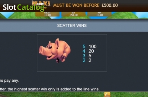 Скрин6. Piggy Payout Jackpot слот