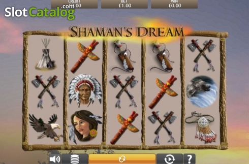 Скрин2. Shamans Dream Jackpot слот