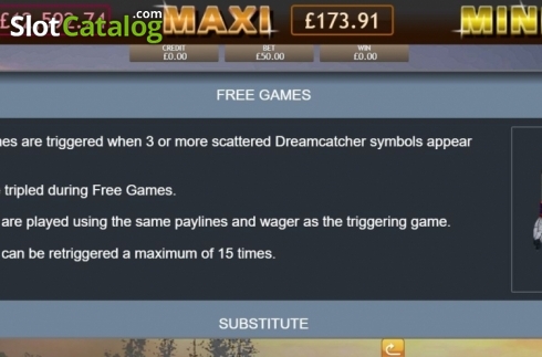 Скрин3. Shamans Dream Jackpot слот