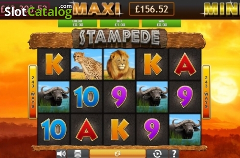 Скрин2. Stampede Jackpot слот